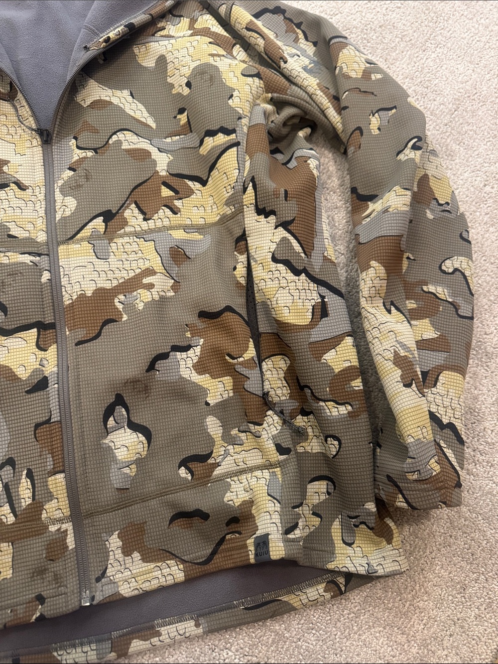 KUIU Men's Peloton 240 Full-Zip Hunting Camo Jacket - XXL - Picture 5 of 7